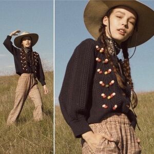 THE GREAT. | NWT The Frond Cardigan - Large